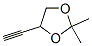 1,3-Dioxolane,4-ethynyl-2,2-dimethyl-(7ci,9ci) Structure,59923-55-6Structure