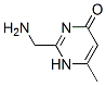 4(1H)-pyrimidinone,2-(aminomethyl)-6-methyl-(9ci) Structure,5993-90-8Structure