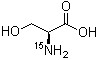 L-serine-15n Structure,59935-32-9Structure