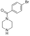 (4-Bromophenyl)(piperazin-1-yl) methanone Structure,59939-72-9Structure