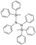 1,2-Bis(methyldiphenylsilyl)-1,2-diphenylhydrazine Structure,5994-98-9Structure