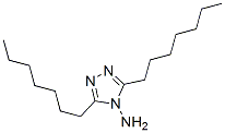 3,5-Diheptyl-1,2,4-triazol-4-ylamine Structure,59944-53-5Structure