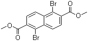 2,6-Naphthalenedicarboxylic acid, 1,5-dibromo, dimethyl ester Structure,59950-04-8Structure