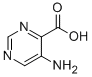 5-Aminopyrimidine-4-carboxylic acid Structure,59950-53-7Structure