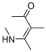 3-Penten-2-one,3-methyl-4-(methylamino)-,(z)-(9ci) Structure,59951-41-6Structure