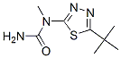 Urea,n-5-(1,1-dimethylethyl)-1,3,4-thiadiazol-2-yl-n-methyl- Structure,59962-53-7Structure