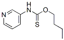 N-(3-pyridyl)thiocarbamic acid butyl ester Structure,59985-37-4Structure