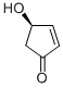 (4R)-(+)-hydroxy-2-cyclopenten-1-one Structure,59995-47-0Structure