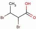 2,3-Dibromobutyric acid Structure,600-30-6Structure