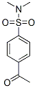 4-Acetyl-N,N-dimethyl-benzenesulfonamide Structure,60000-87-5Structure