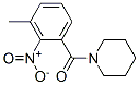 Piperidine, 1-(3-methyl-2-nitrobenzoyl)-(9ci) Structure,600128-55-0Structure