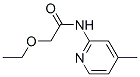 Acetamide, 2-ethoxy-n-(4-methyl-2-pyridinyl)-(9ci) Structure,600139-25-1Structure