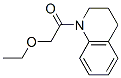 Quinoline, 1-(ethoxyacetyl)-1,2,3,4-tetrahydro- (9ci) Structure,600140-12-3Structure