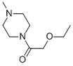 Piperazine,1-(ethoxyacetyl)-4-methyl- Structure,600140-20-3Structure