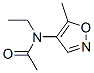 5-Methyl-4-(n-ethylacetamido)isoxazole Structure,600153-32-0Structure