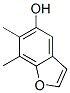 5-Benzofuranol ,6,7-dimethyl- Structure,60026-12-2Structure