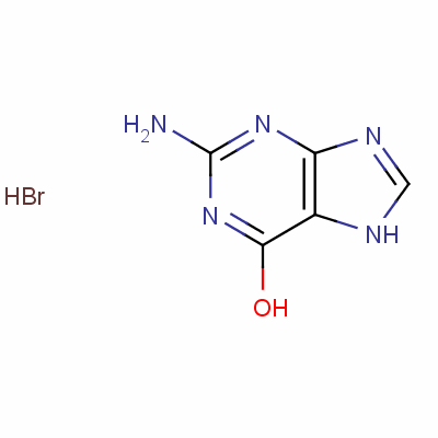 2-Amino-1,7-dihydro-6h-purin-6-one monohydrobromide Structure,60049-89-0Structure