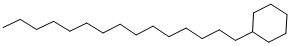 Pentadecylcyclohexane Structure,6006-95-7Structure