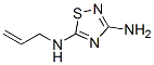 3-Amino-5-allylamino-1,2,4-thiadiazole Structure,60093-16-5Structure