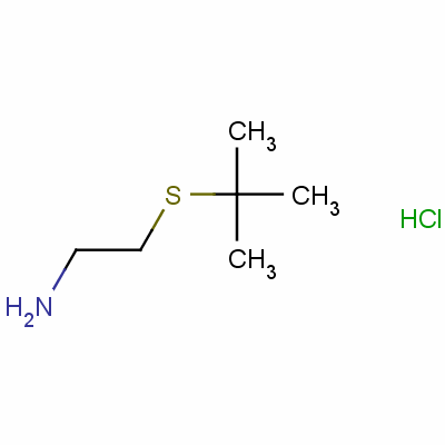 2-(Tert-butylthio)ethylamine hydrochloride Structure,60116-77-0Structure