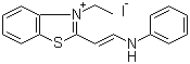 2-(2-Anilinovinyl)-3-ethylbenzothiazolium iodide Structure,60126-86-5Structure