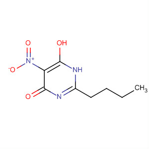 2-Butyl-6-hydroxy-5-nitro-4(1h)-pyrimidinone Structure,60185-69-5Structure