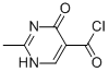 5-Pyrimidinecarbonyl chloride,1,4-dihydro-2-methyl-4-oxo-(9ci) Structure,60186-49-4Structure