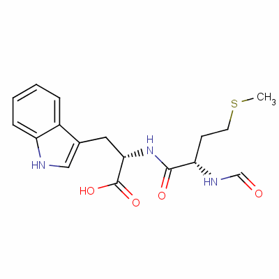 For-met-trp-oh Structure,60189-52-8Structure