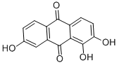 1,2,7-Trihydroxyanthraquinone Structure,602-65-3Structure