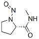 2-Pyrrolidinecarboxamide,n-methyl-1-nitroso-,(s)-(9ci) Structure,60202-98-4Structure