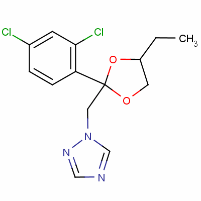 Etaconazole Structure,60207-93-4Structure