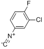 Benzene, 2-chloro-1-fluoro-4-isocyano-(9ci) Structure,602261-99-4Structure