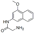 2-Amino-n-(4-methoxy-2-naphtyl)acetamide Structure,60285-93-0Structure