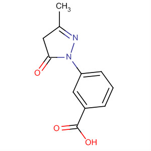 3-(4,5-Dihydro-3-methyl-5-oxo-1h-pyrazol-1-yl)benzoic acid Structure,60297-63-4Structure