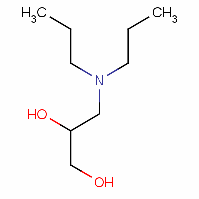 3-(Dipropylamino)propane-1,2-diol Structure,60302-96-7Structure