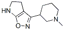 4H-pyrrolo[3,2-d]isoxazole,5,6-dihydro-3-(1-methyl-3-piperidinyl)-(9ci) Structure,603068-00-4Structure