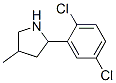 Pyrrolidine, 2-(2,5-dichlorophenyl)-4-methyl- (9ci) Structure,603068-15-1Structure