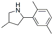 Pyrrolidine, 2-(2,5-dimethylphenyl)-4-methyl- (9ci) Structure,603068-18-4Structure