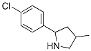 Pyrrolidine, 2-(4-chlorophenyl)-4-methyl- (9ci) Structure,603068-38-8Structure