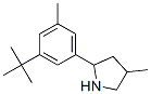 Pyrrolidine, 2-[3-(1,1-dimethylethyl)-5-methylphenyl]-4-methyl- (9ci) Structure,603068-87-7Structure