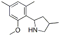 Pyrrolidine, 2-(2-methoxy-4,6-dimethylphenyl)-4-methyl- (9ci) Structure,603068-98-0Structure