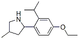 Pyrrolidine, 2-[4-ethoxy-2-(1-methylethyl)phenyl]-4-methyl- (9ci) Structure,603069-07-4Structure