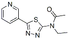 Acetamide, n-ethyl-n-[5-(3-pyridinyl)-1,3,4-thiadiazol-2-yl]-(9ci) Structure,603075-89-4Structure