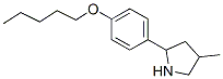 Pyrrolidine, 4-methyl-2-[4-(pentyloxy)phenyl]- (9ci) Structure,603089-64-1Structure