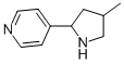 Pyridine, 4-(4-methyl-2-pyrrolidinyl)-(9ci) Structure,603089-86-7Structure