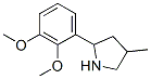 Pyrrolidine, 2-(2,3-dimethoxyphenyl)-4-methyl- (9ci) Structure,603090-09-1Structure