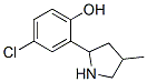 Phenol, 4-chloro-2-(4-methyl-2-pyrrolidinyl)-(9ci) Structure,603090-23-9Structure