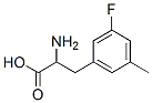 3-Fluoro-5-methyl-dl-phenylalanine Structure,603106-28-1Structure