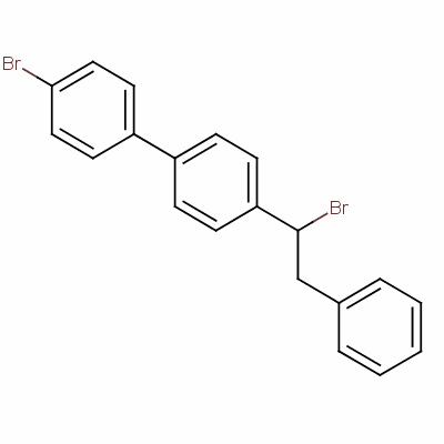 4-Bromo-4’-(1-bromo-2-phenylethyl)-1,1’-biphenyl Structure,60313-31-7Structure