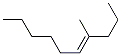 (E)-4-methyl-4-decene Structure,60366-66-7Structure